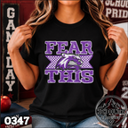 0347 FEAR THIS Mascot banner