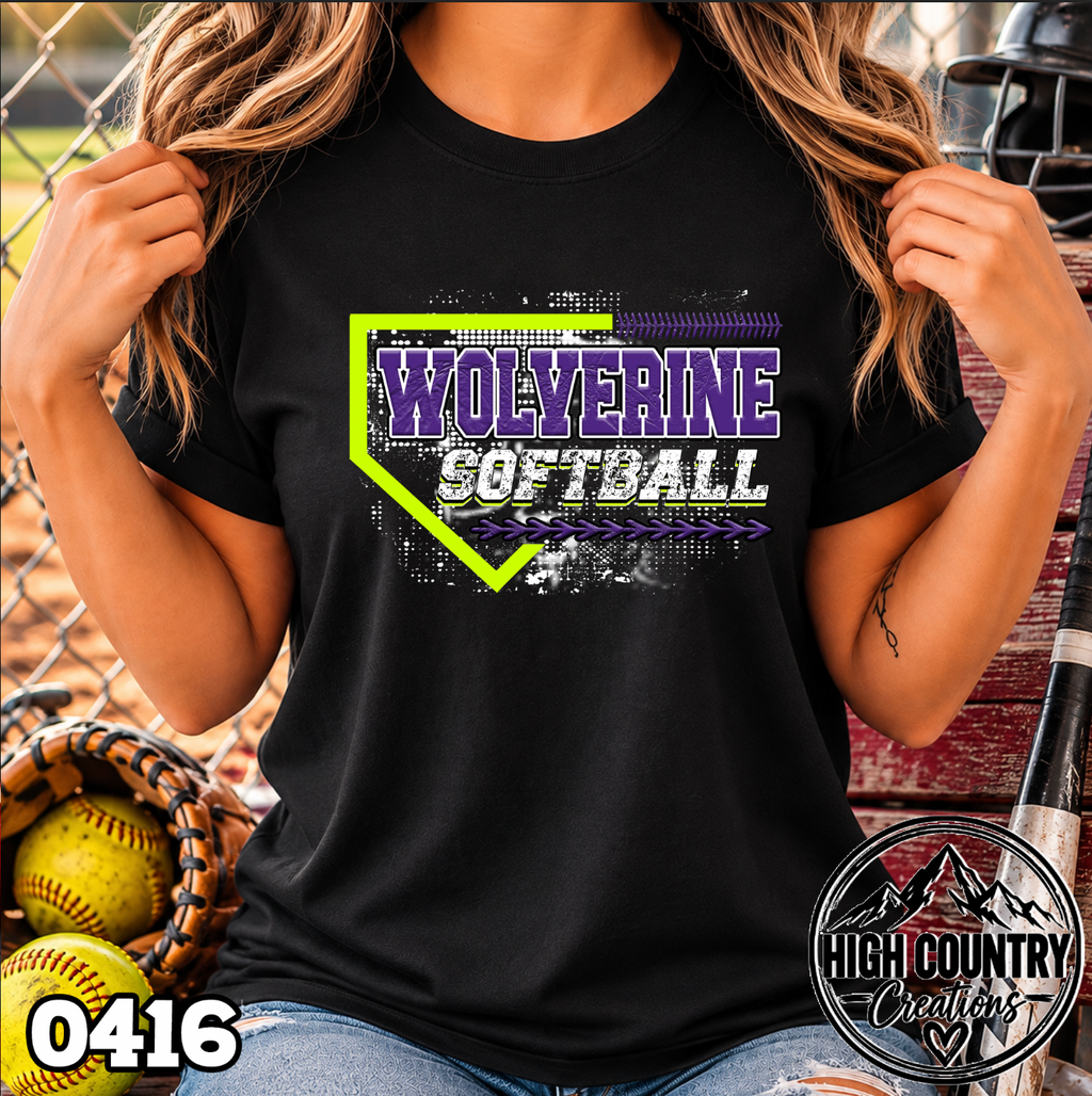 0416 SOFTBALL DIAMOND GRUNGE