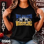 0566 Lady's Diamond Wrestling Tee