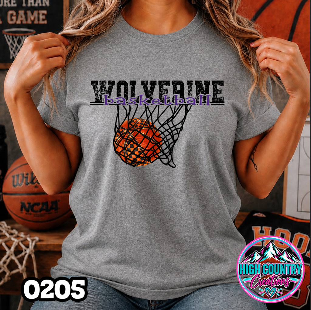 0205 BASKETBALL SCHOOL SPIRIT