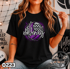0223 VOLLEYBALL MASCOT SPLATTER