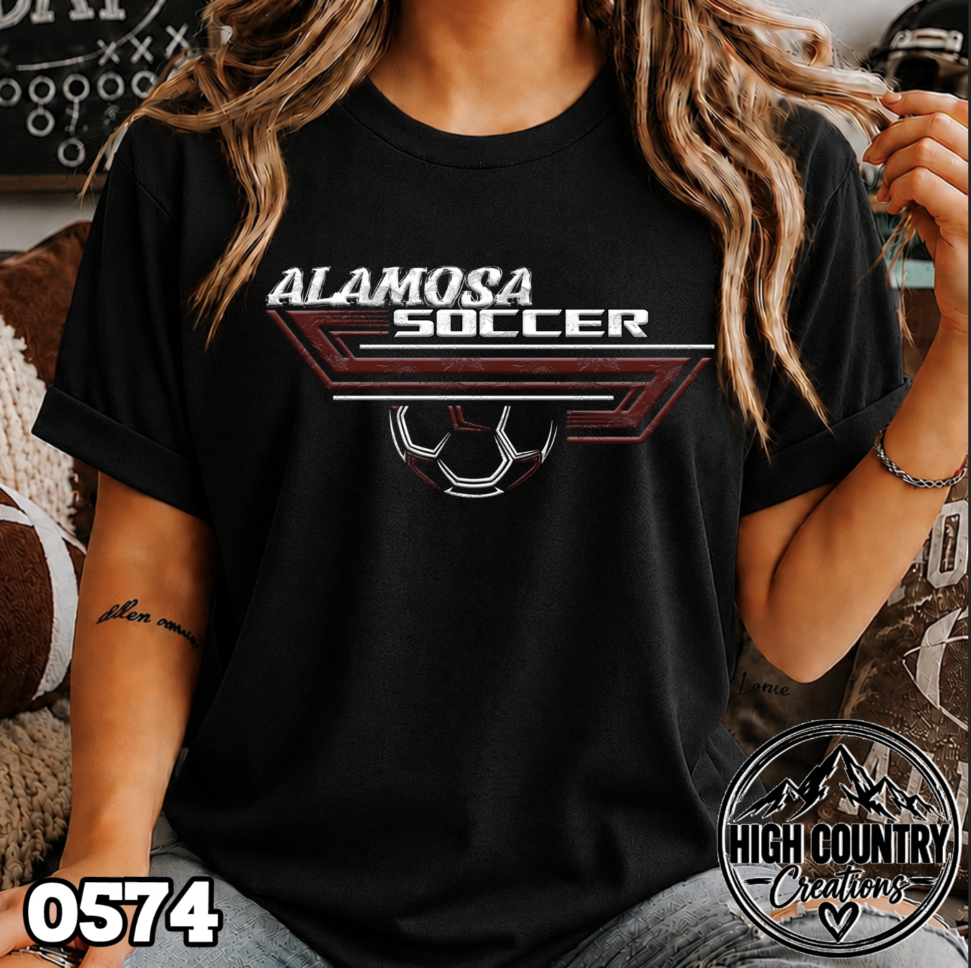 0574 SOCCER STRIPE