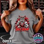 0203 TAKEDOWN AI Wrestling Mascot