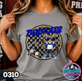 0310 Checkered Kids Mascot Tee