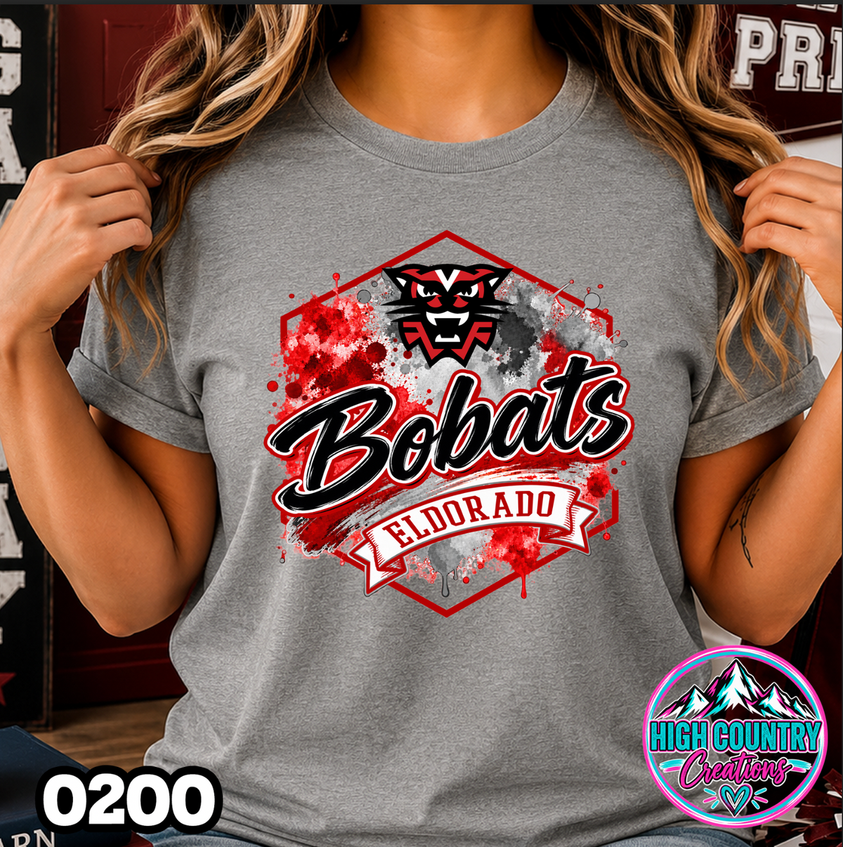 0200 Paint Splatter Mascots