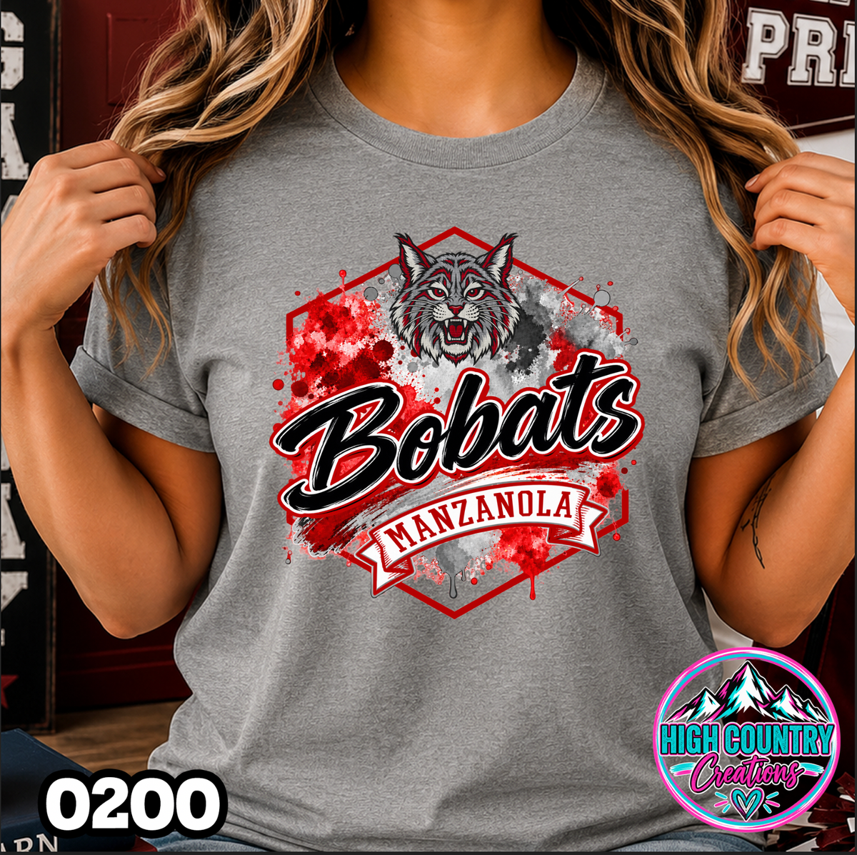 0200 Paint Splatter Mascots
