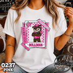 0237 Pink Out Framed Mascot