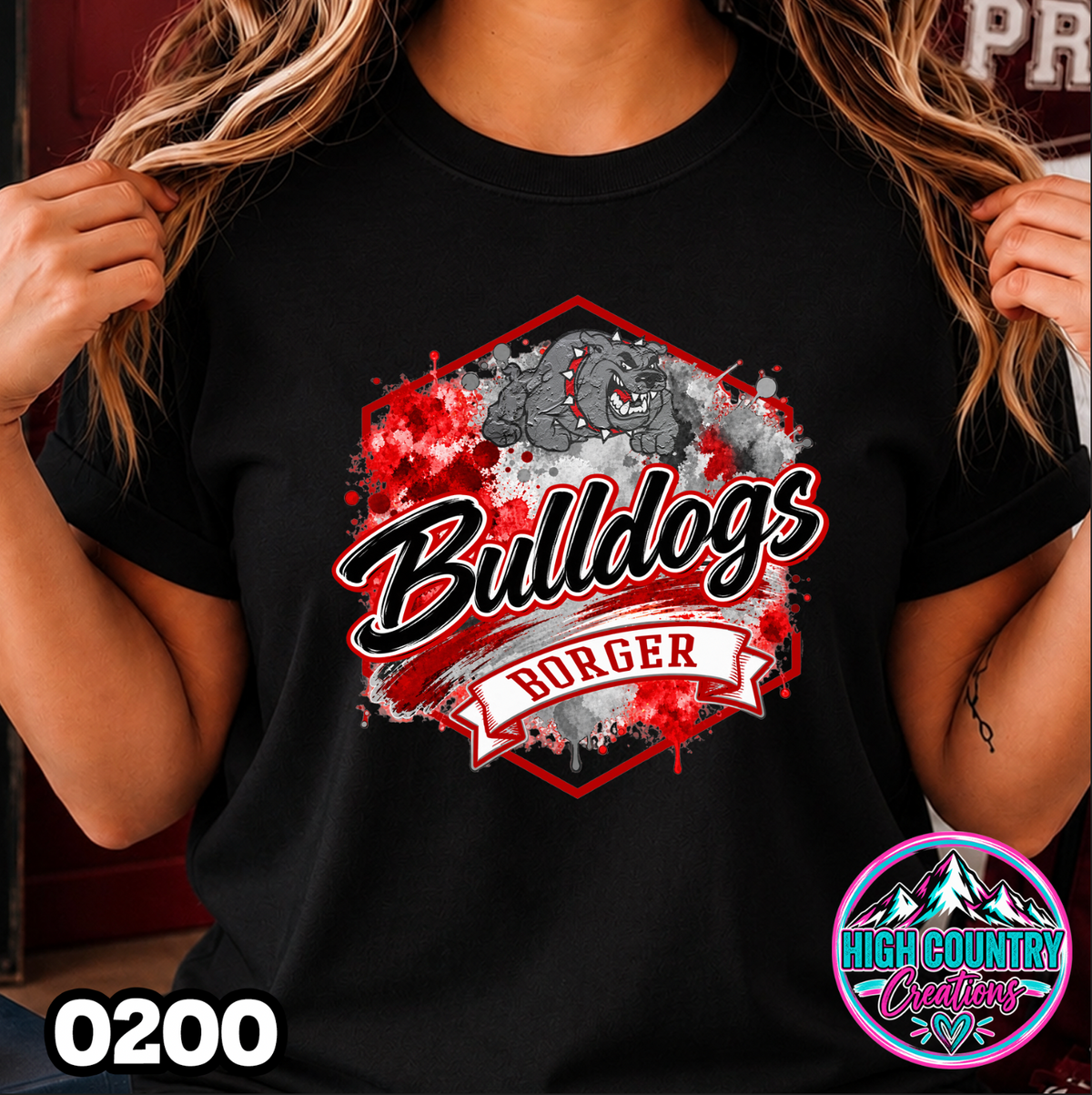 0200 Paint Splatter Mascots