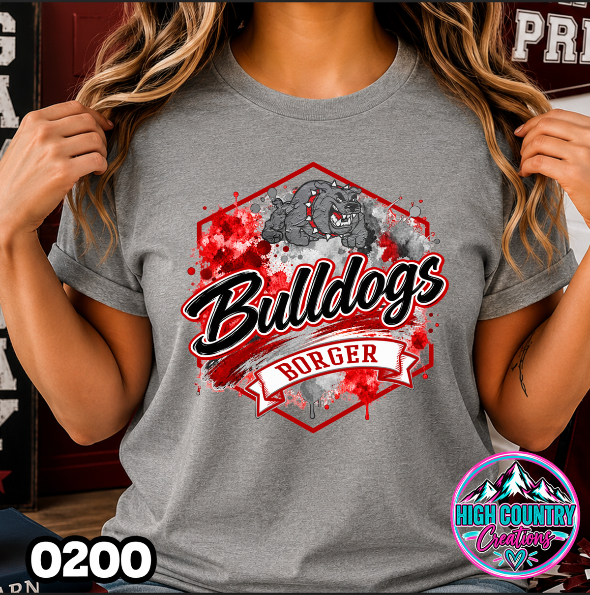 0200 Paint Splatter Mascots