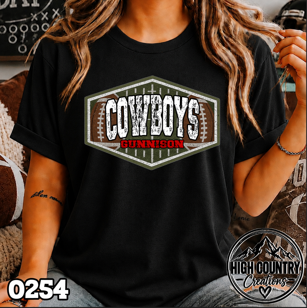 0254 Game Day Football Field