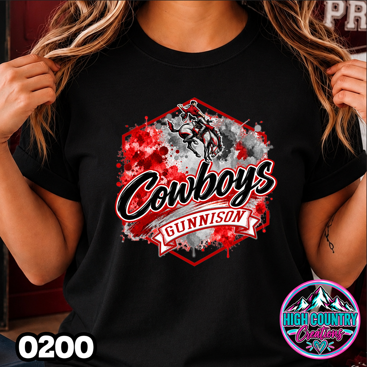 0200 Paint Splatter Mascots