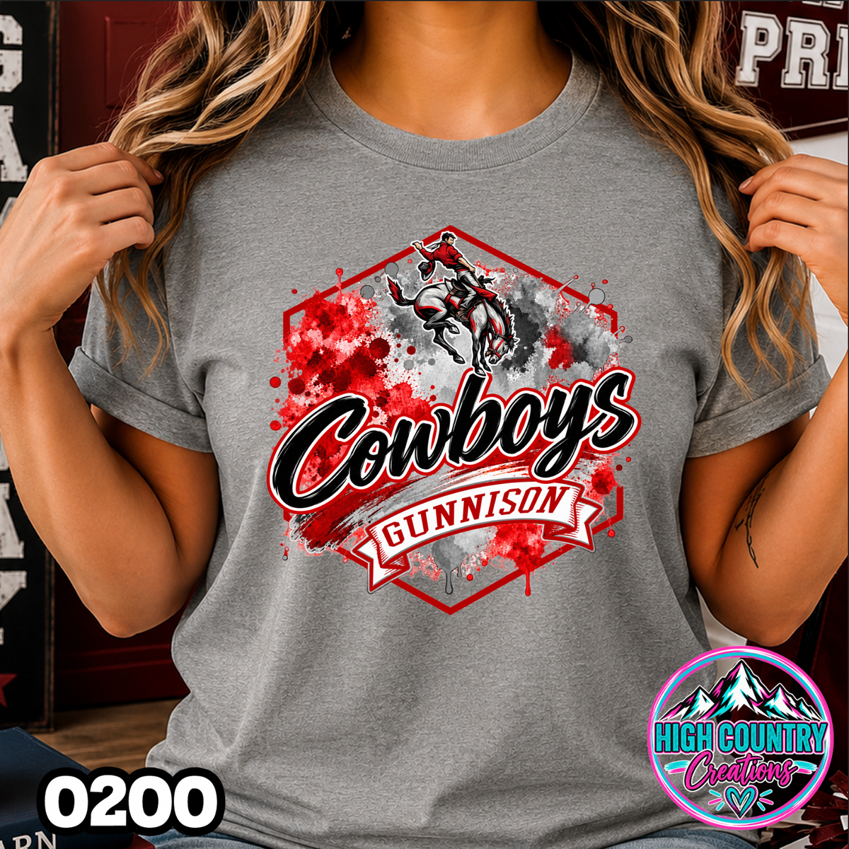 0200 Paint Splatter Mascots