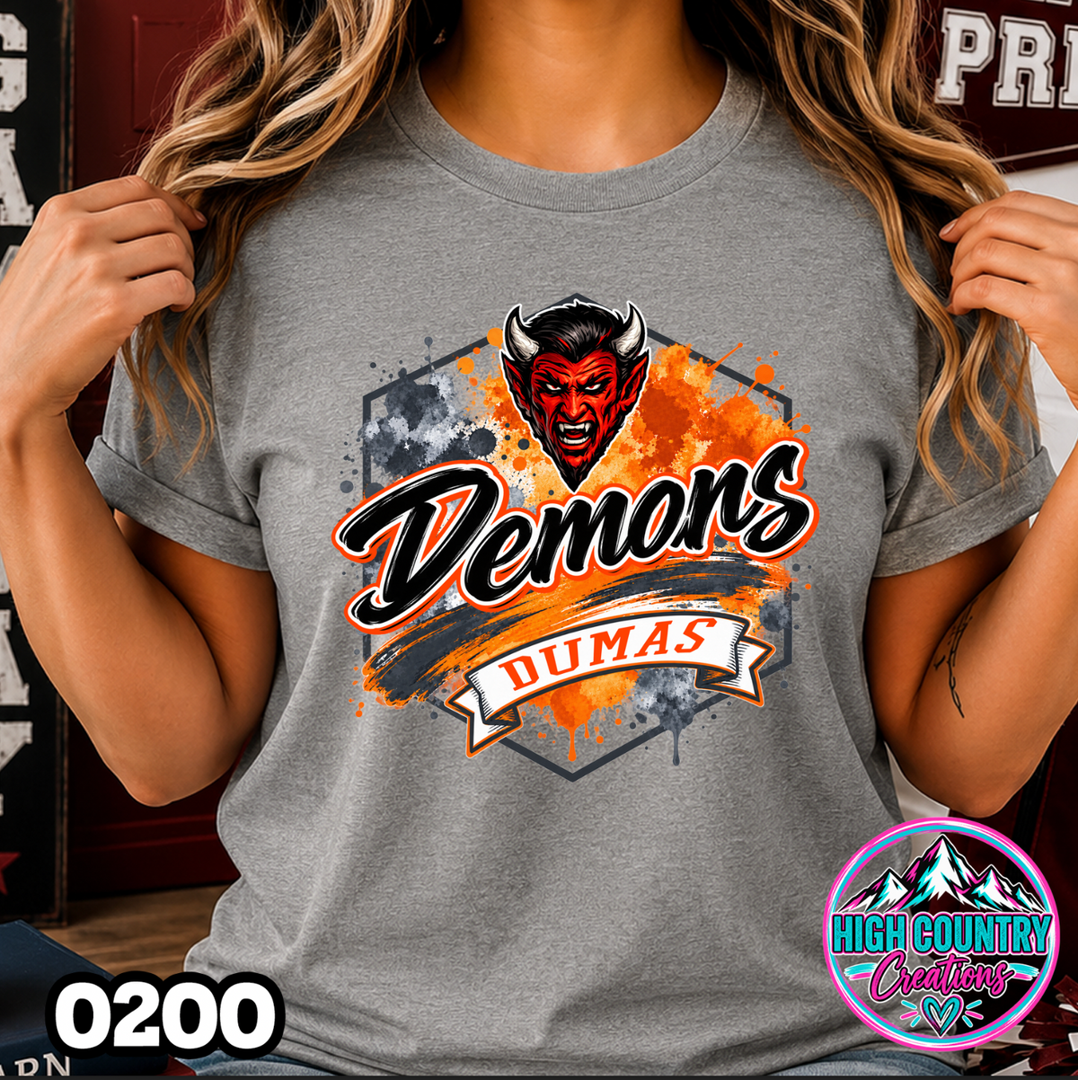 0200 Paint Splatter Mascots