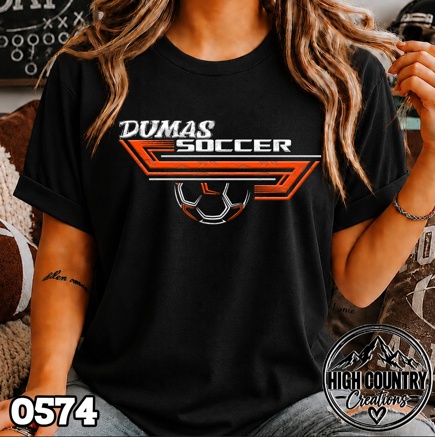 0574 SOCCER STRIPE