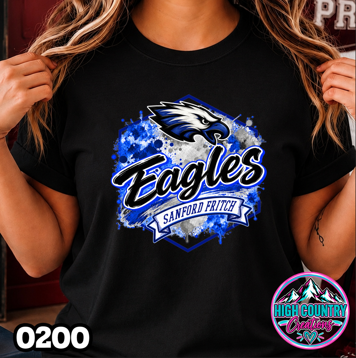 0200 Paint Splatter Mascots