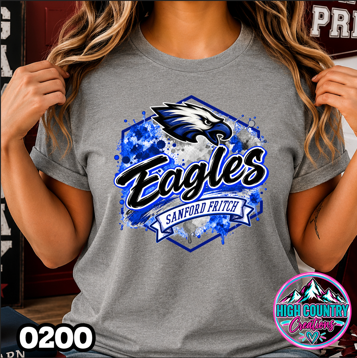 0200 Paint Splatter Mascots