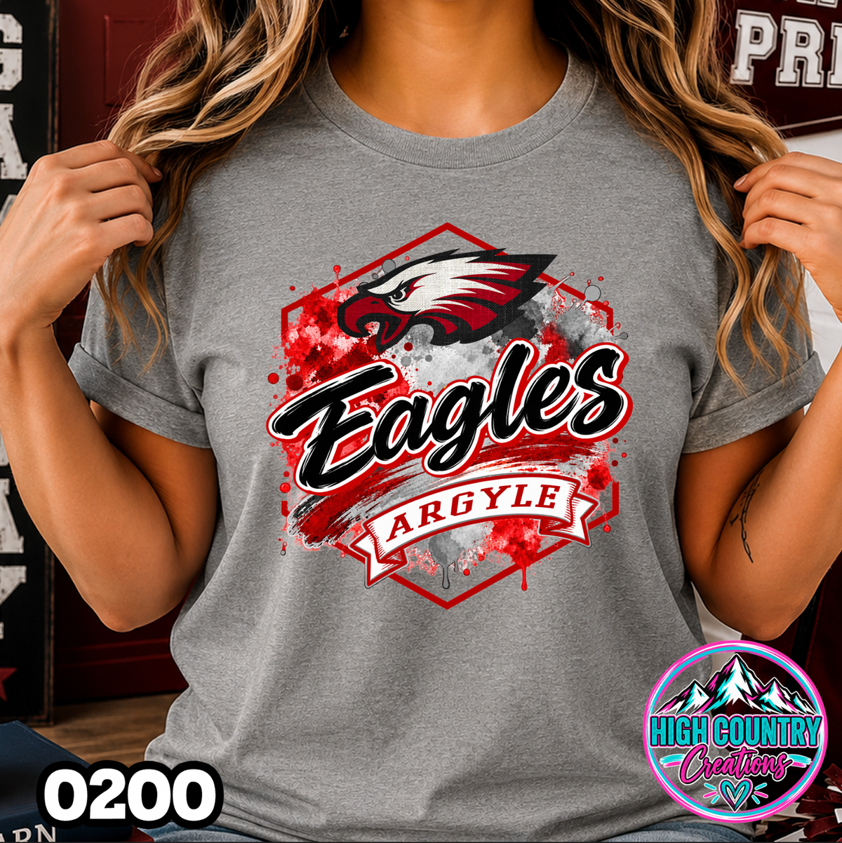 0200 Paint Splatter Mascots