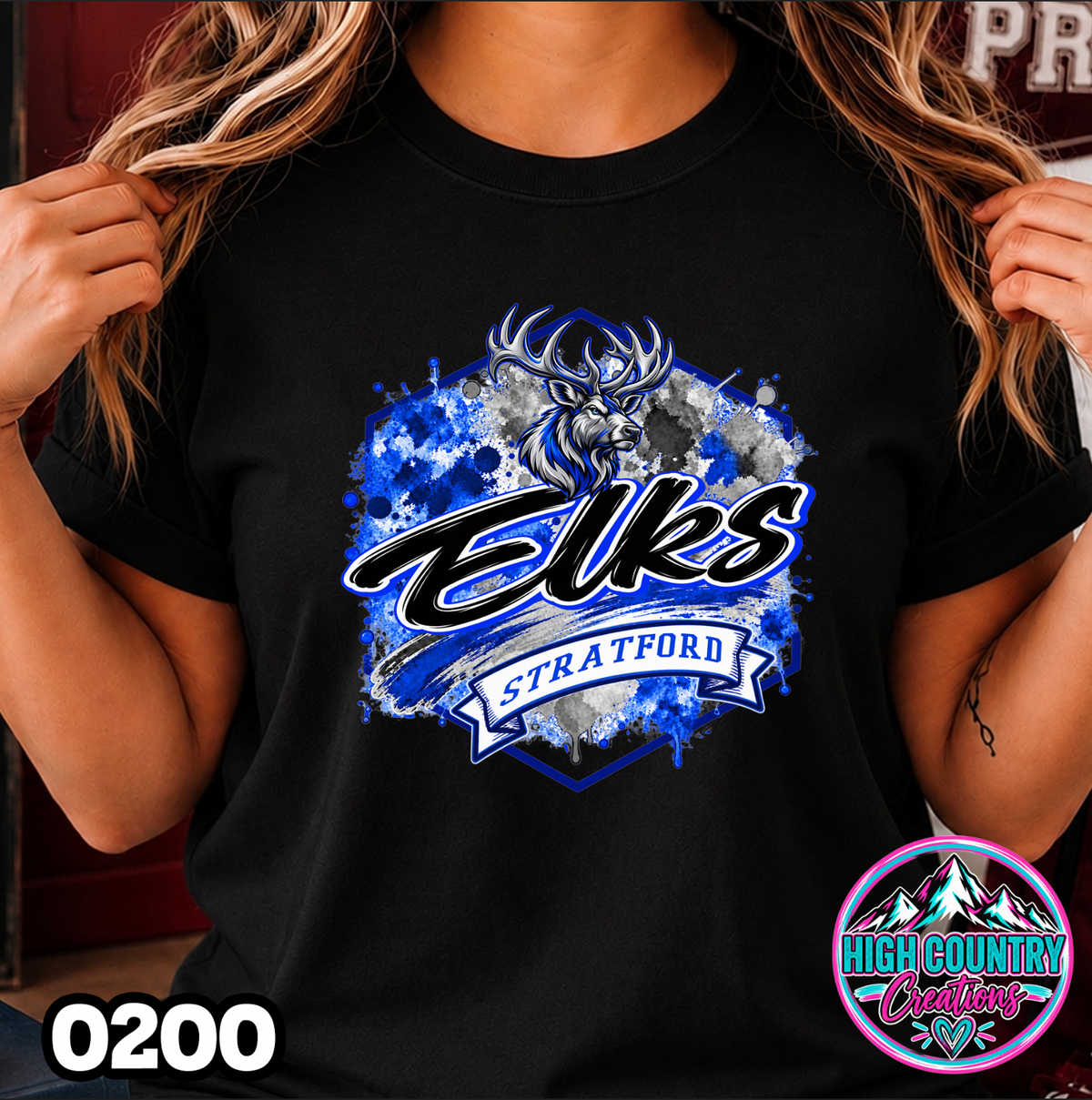 0200 Paint Splatter Mascots