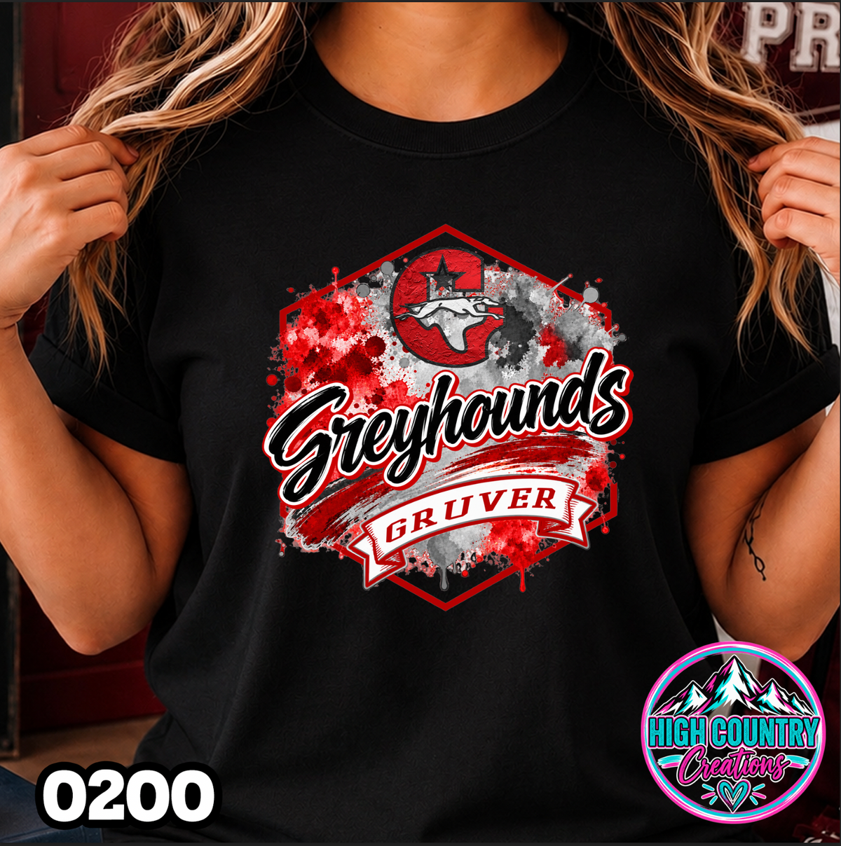 0200 Paint Splatter Mascots
