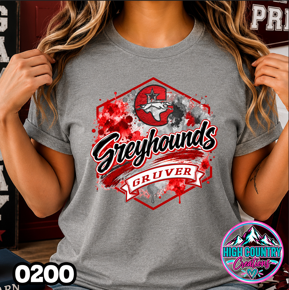 0200 Paint Splatter Mascots