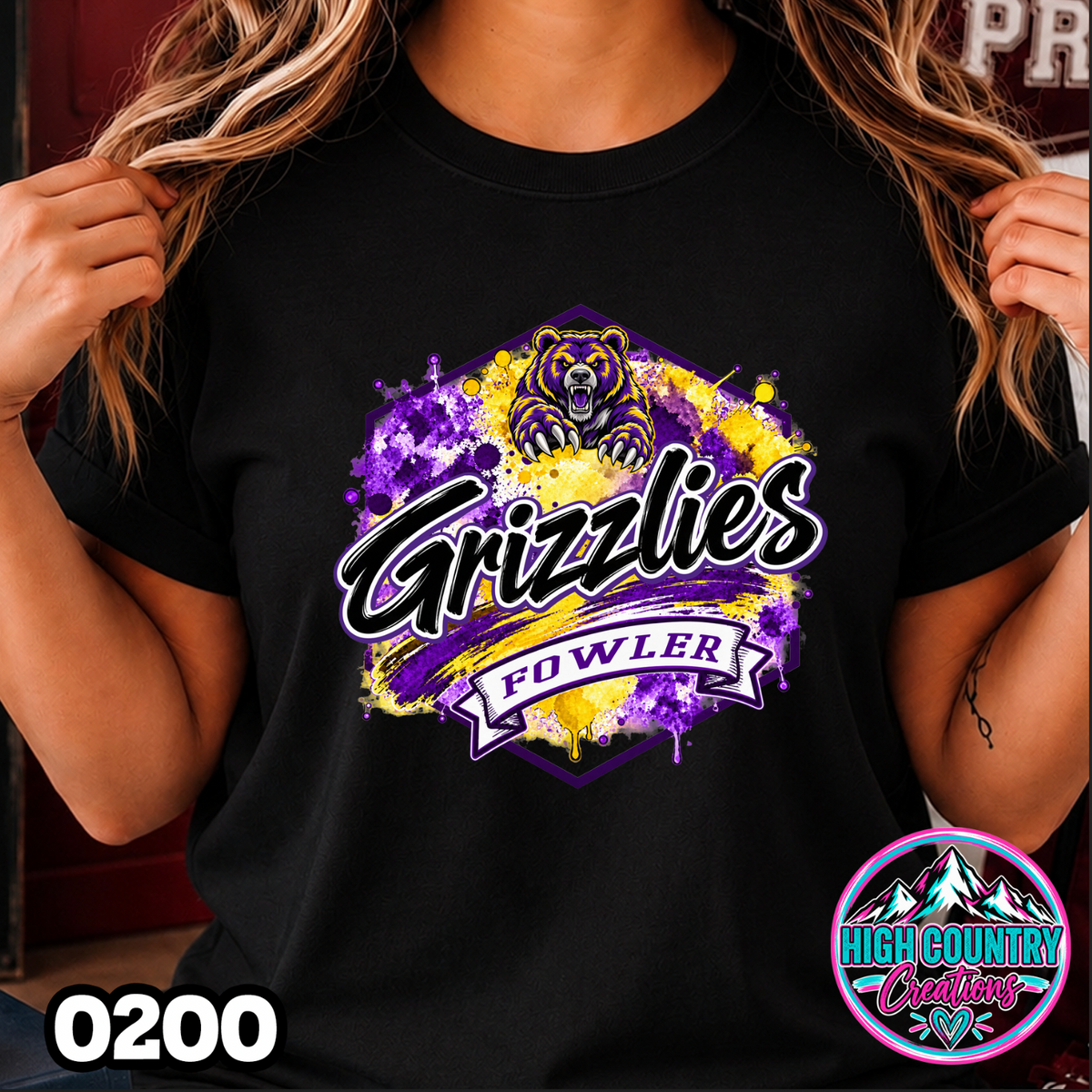 0200 Paint Splatter Mascots