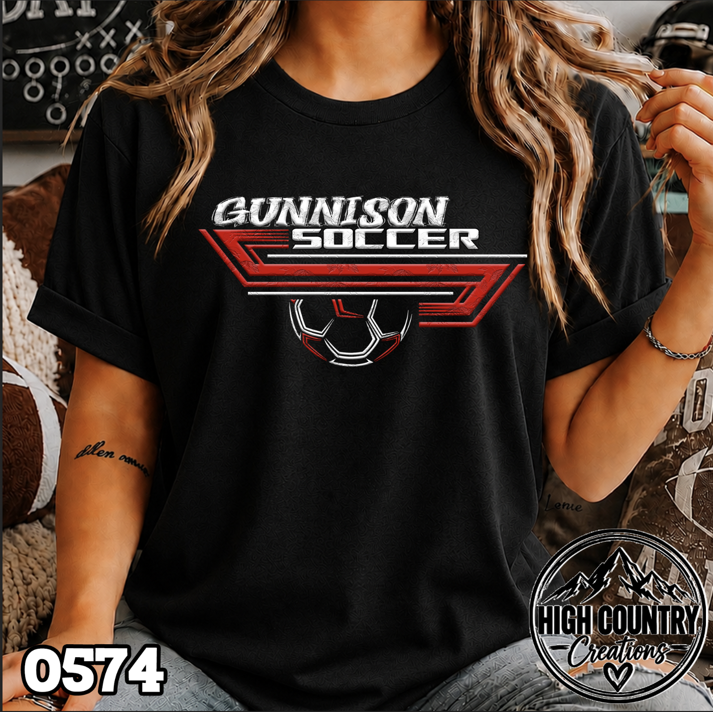 0574 SOCCER STRIPE