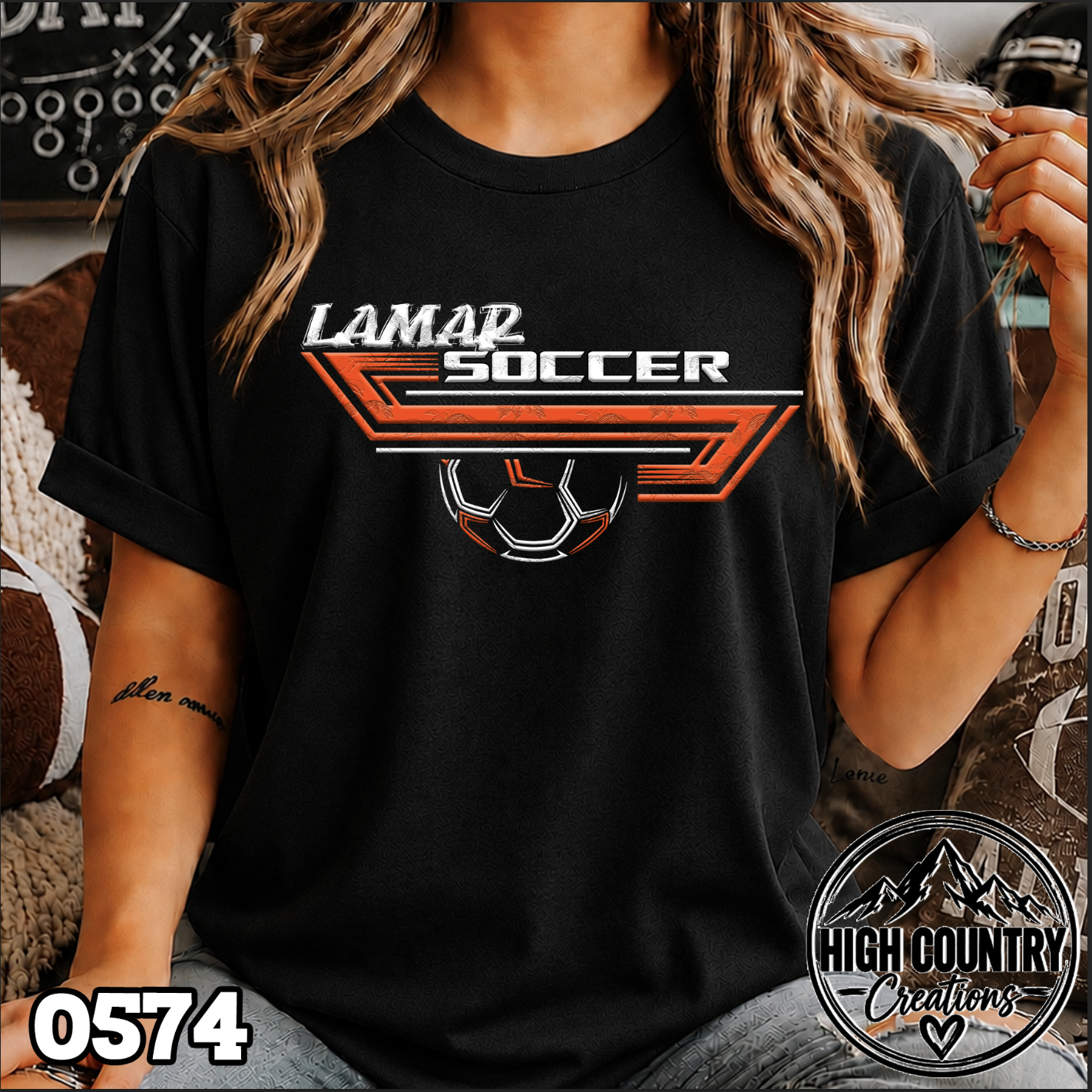 0574 SOCCER STRIPE
