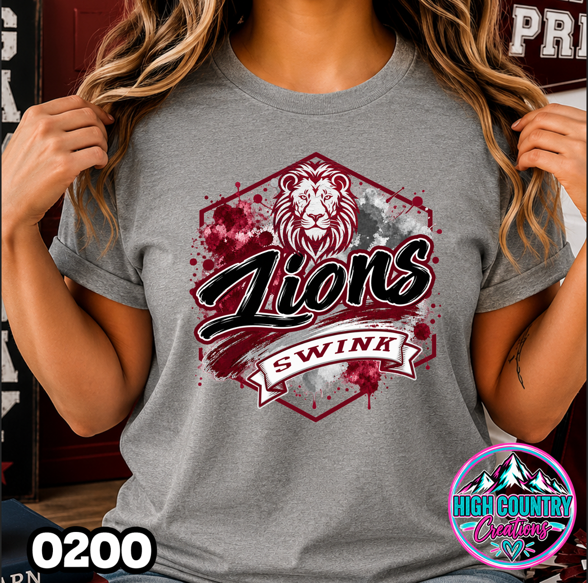 0200 Paint Splatter Mascots