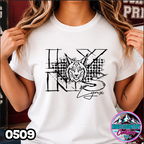 0509 Lazy Sketch Mascot Tee