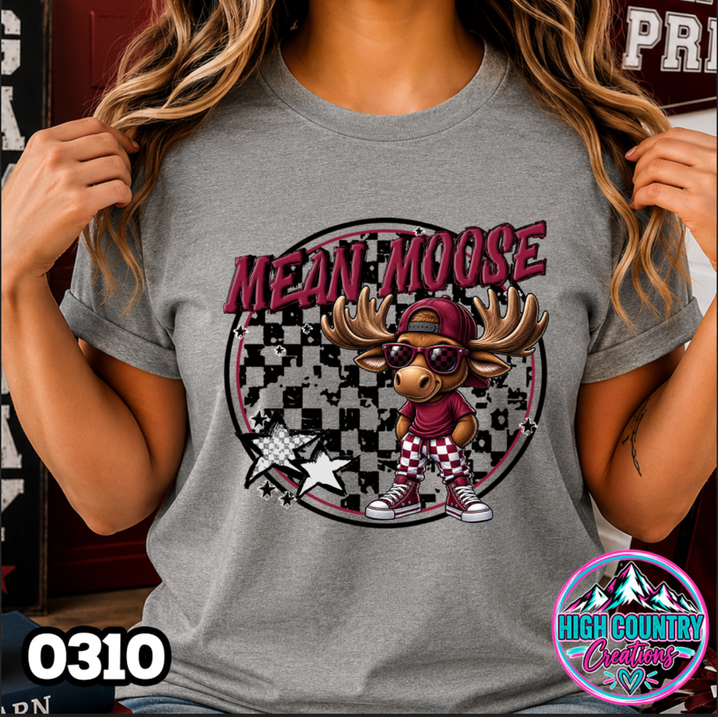 0310 Checkered Kids Mascot Tee