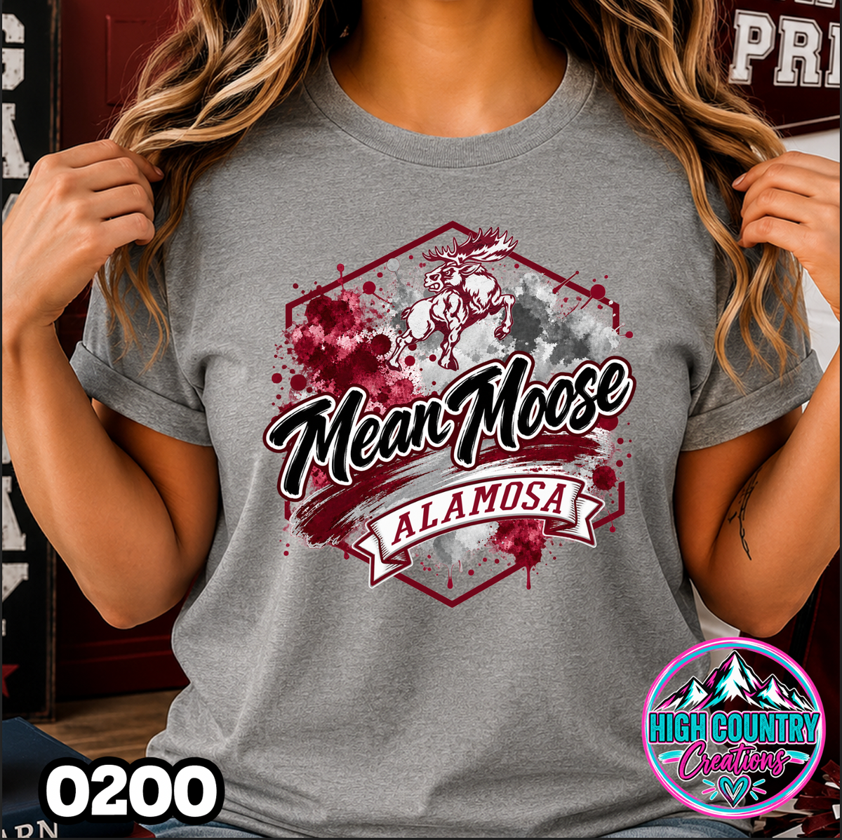 0200 Paint Splatter Mascots