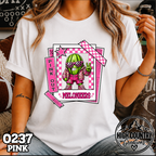 0237 Pink Out Framed Mascot