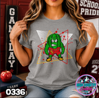0336 Retro Triangle Mascot Tee