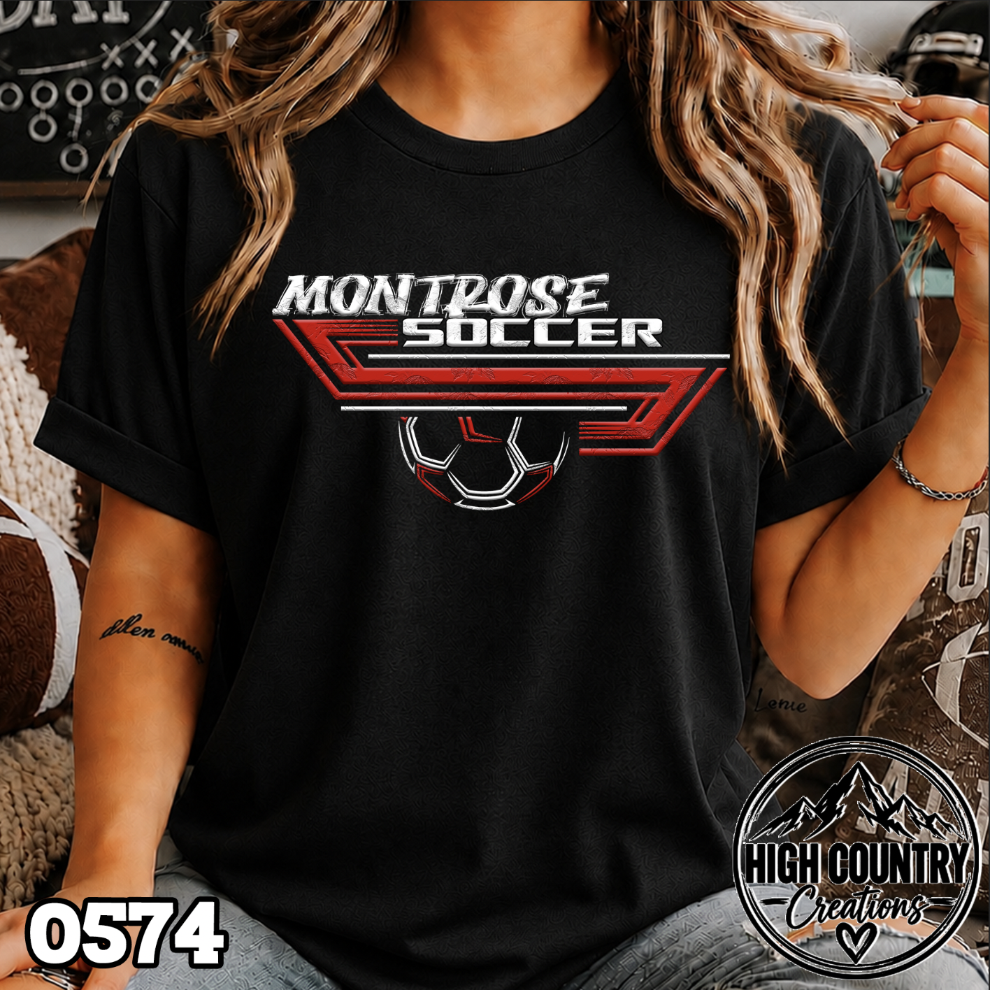 0574 SOCCER STRIPE
