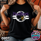 0207 Sketched Basketball School Spirit Tee