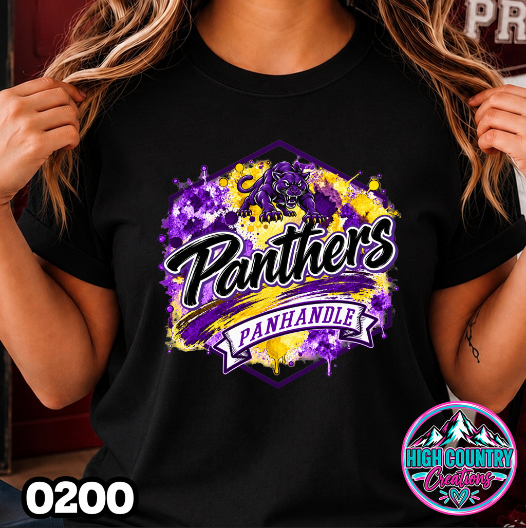 0200 Paint Splatter Mascots