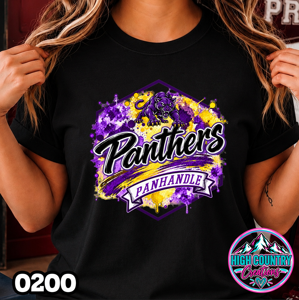 0200 Paint Splatter Mascots