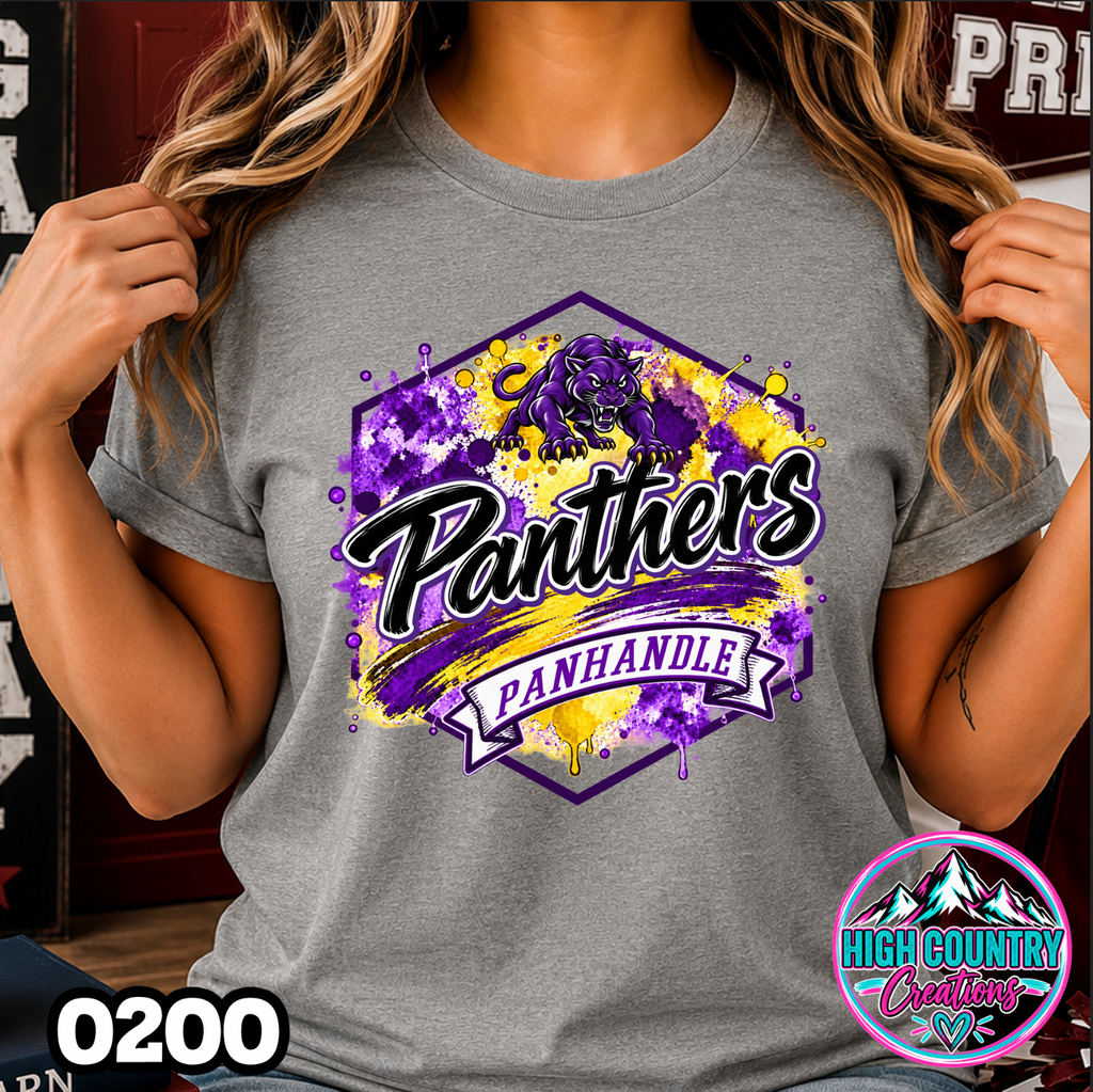 0200 Paint Splatter Mascots