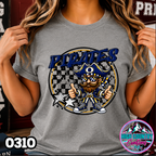0310 Checkered Kids Mascot Tee