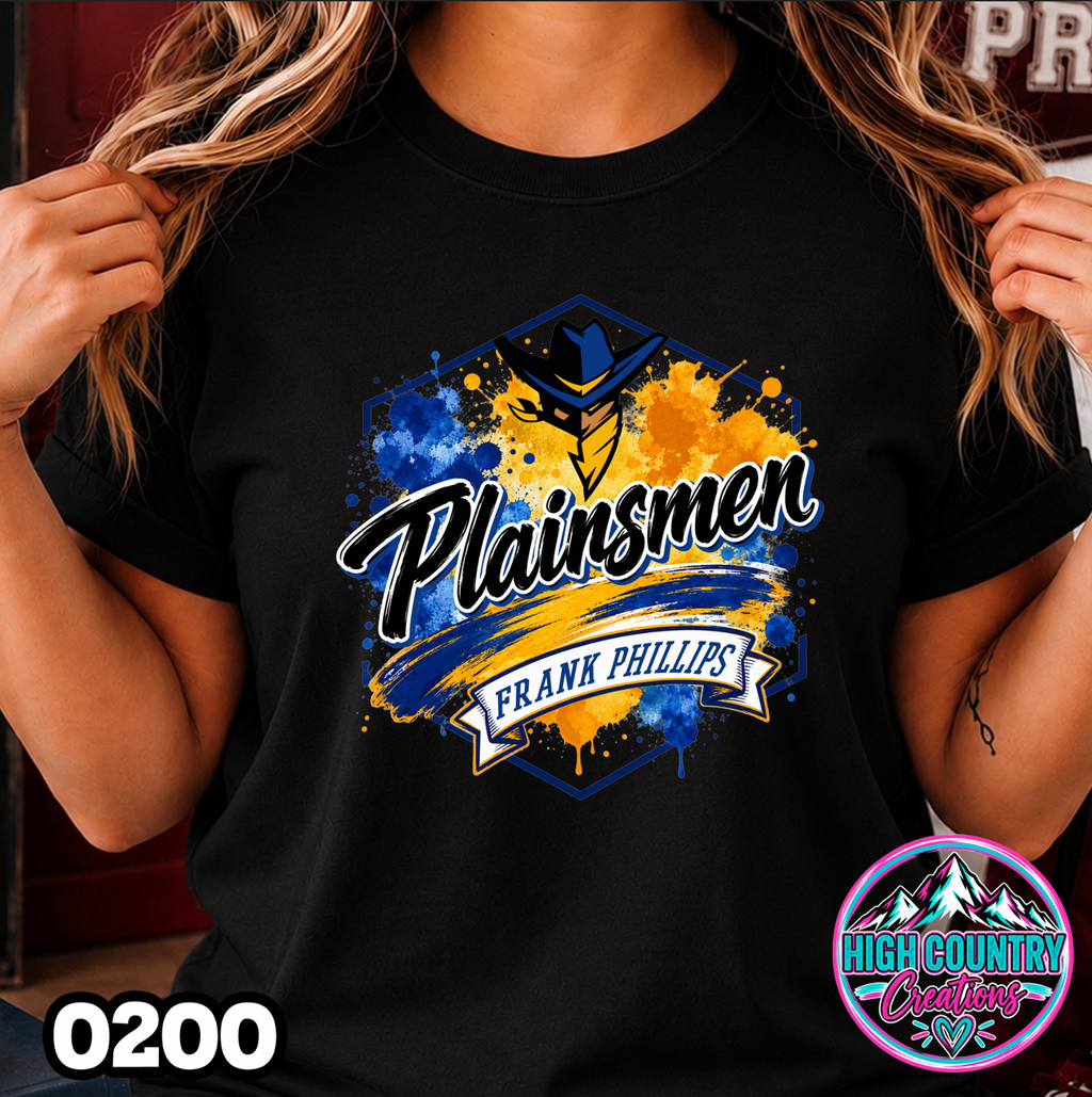 0200 Paint Splatter Mascots