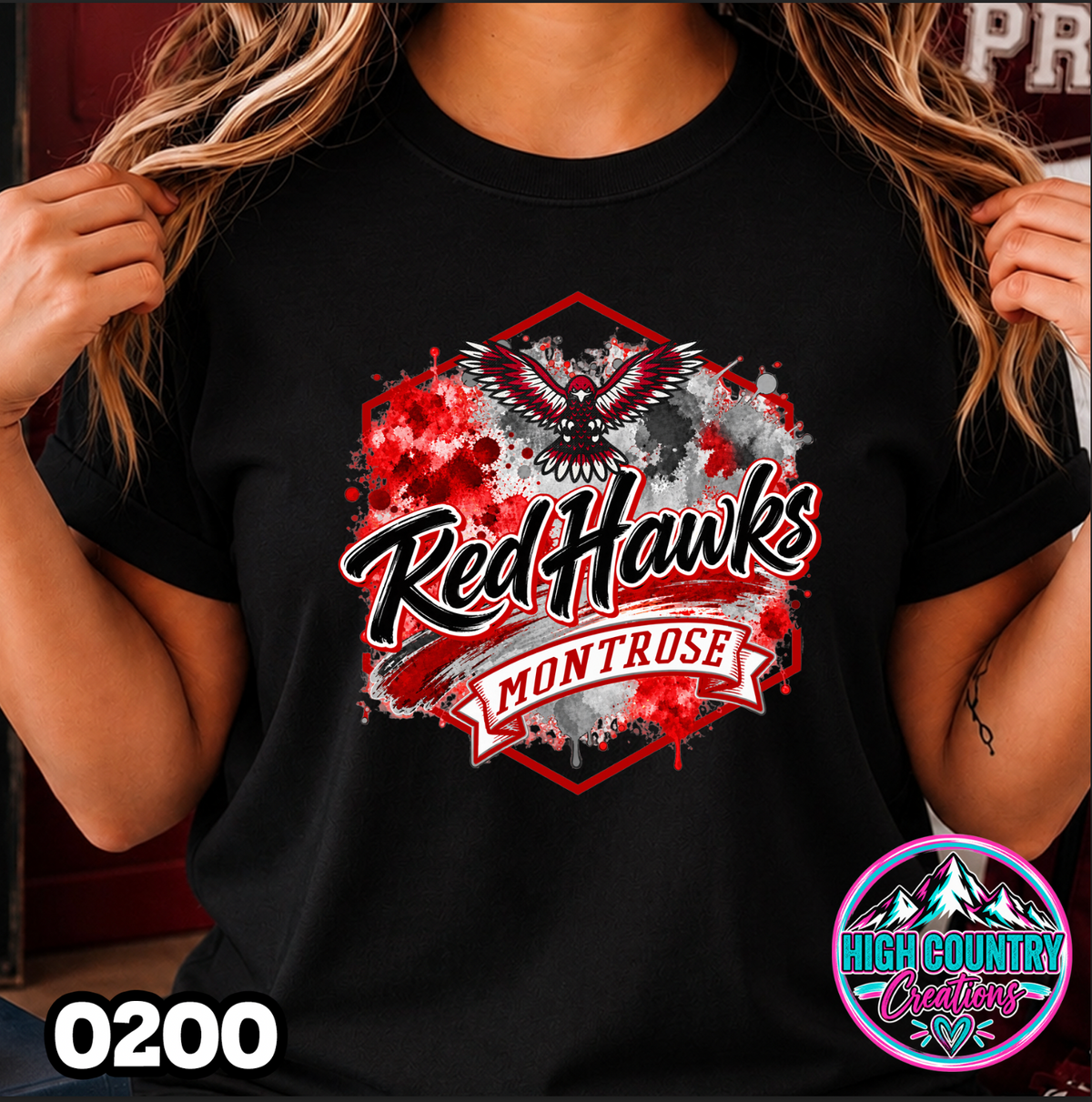 0200 Paint Splatter Mascots