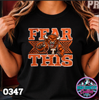 0347 FEAR THIS Wrestling Tee