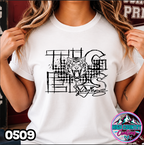 0509 Lazy Sketch Mascot Tee