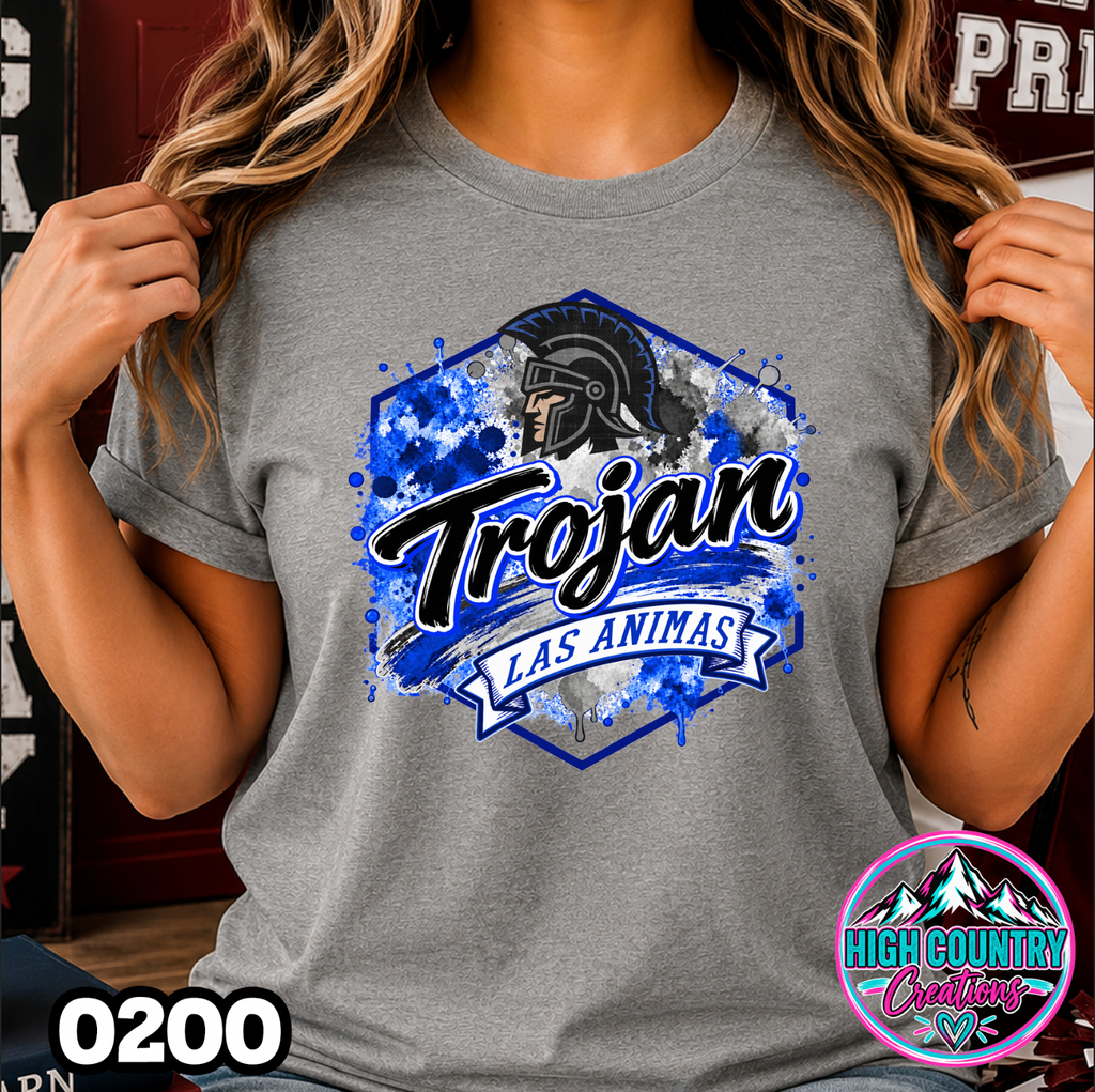 0200 Paint Splatter Mascots