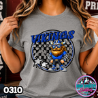 0310 Checkered Kids Mascot Tee