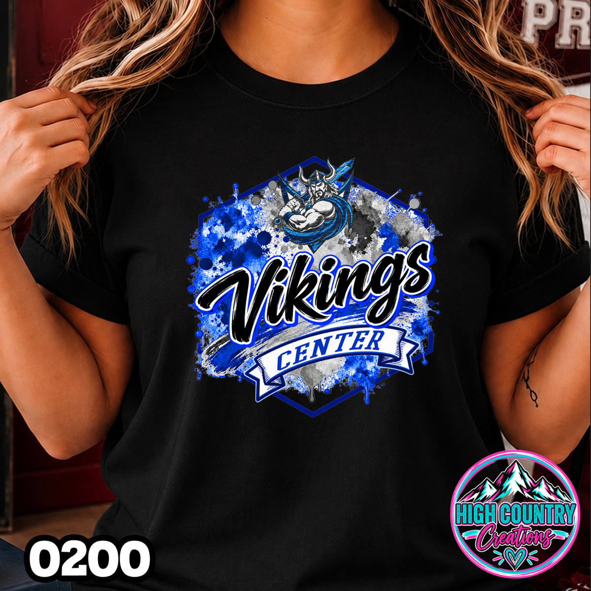 0200 Paint Splatter Mascots