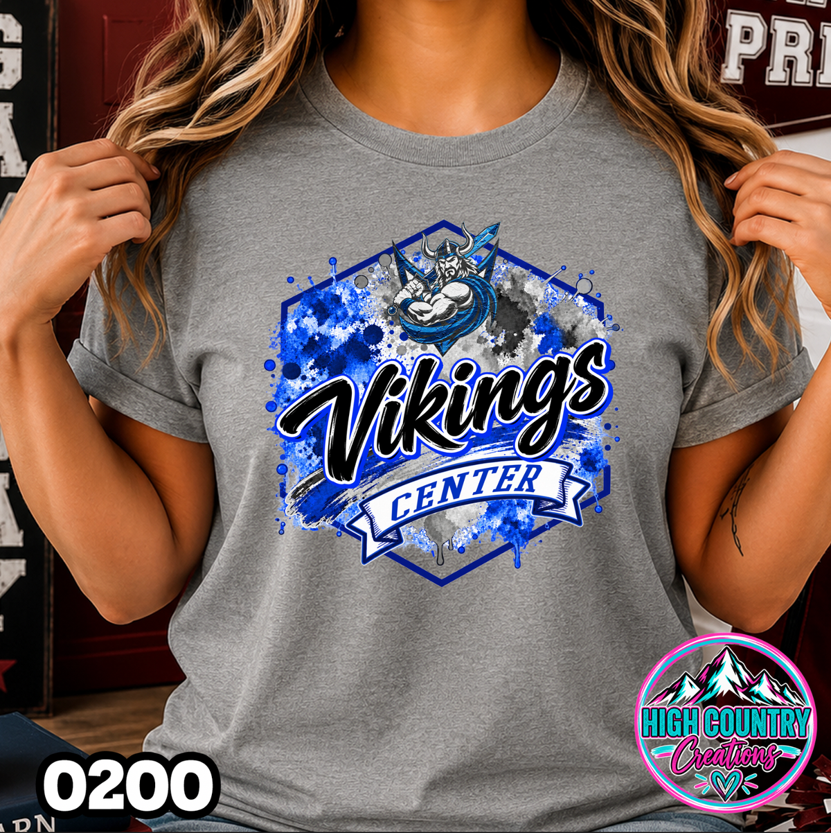 0200 Paint Splatter Mascots