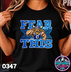 0347 FEAR THIS Wrestling Tee