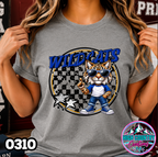 0310 Checkered Kids Mascot Tee