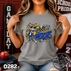 0282 Star Checkered AI mascot